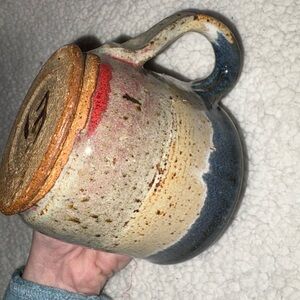 Handcrafted pottery mug